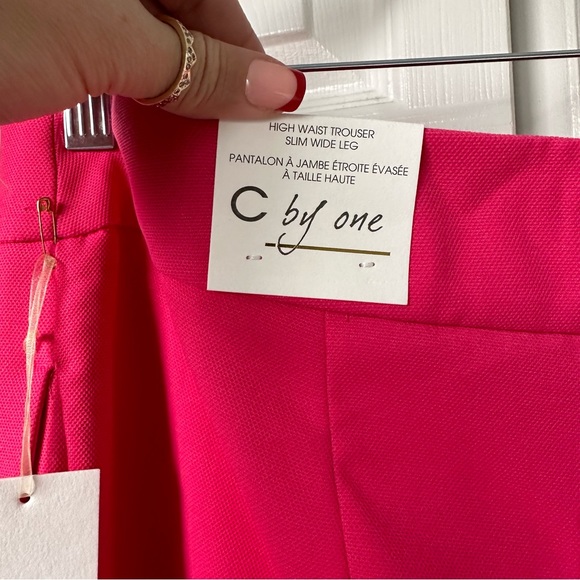 C BY ONE HIGH WAIST TROUSER SZ LG - Picture 8 of 13